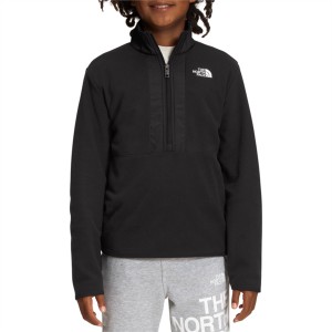 ノースフェイス メンズ パーカー・スウェット アウター The North Face Glacier Zip Pullover TNF Black