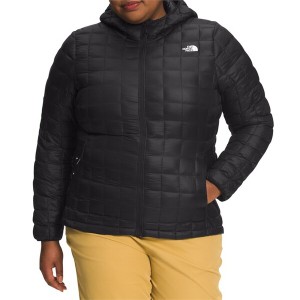 ノースフェイス レディース ジャケット・ブルゾン アウター The North Face ThermoBall Eco 2.0 Plus Hoodie - Women's TNF Black