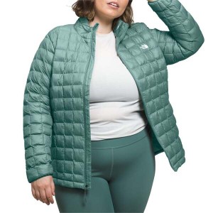 ノースフェイス レディース ジャケット・ブルゾン アウター The North Face ThermoBall Eco 2.0 Plus Jacket - Women's Dark Sage