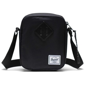ハーシェルサプライ メンズ ショルダーバッグ バッグ Herschel Supply Co. Heritage Crossbody Bag Black