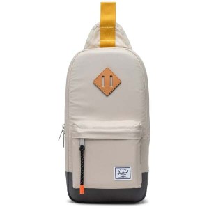 ハーシェルサプライ メンズ ショルダーバッグ バッグ Herschel Supply Co. Heritage Shoulder Bag Light Pelican/Harvest Gold