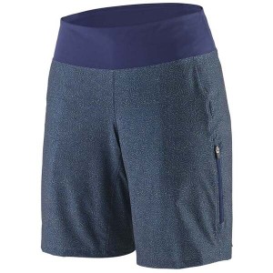 パタゴニア レディース ハーフパンツ・ショーツ ボトムス Patagonia Tyrolean Bike Shorts - Women's Journeys: Sound Blue