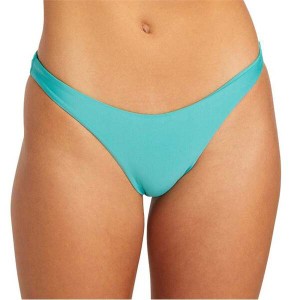 ボルコム レディース ボトムスのみ 水着 Volcom Simply Seamless Skimpy Bikini Bottom - Women's Turquoise