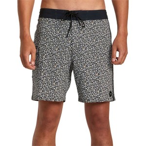 ルーカ メンズ ハーフパンツ・ショーツ 水着 RVCA Restless Boardshorts Black