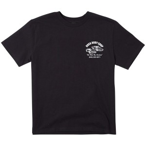 ルーカ メンズ Tシャツ トップス RVCA Body Shop T-Shirt Black