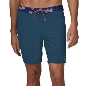 パタゴニア メンズ ハーフパンツ・ショーツ 水着 Patagonia Hydropeak 18" Boardshorts Gerry Patch: Tidepool Blue