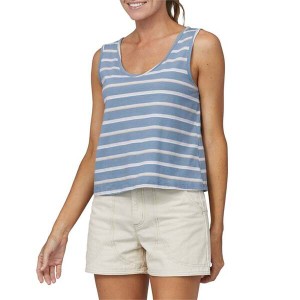 パタゴニア レディース タンクトップ トップス Patagonia Regenerative Organic Certified Cotton Tank - Women's Sunset Stripe: Light