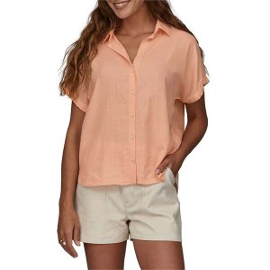 パタゴニア レディース Tシャツ トップス Patagonia Lightweight A/C Shirt - Women's Fresh Breeze: Antique Pink