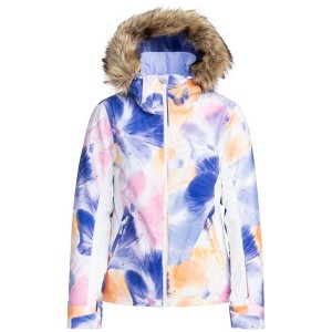 ロキシー レディース ジャケット・ブルゾン アウター Roxy Jet Ski Jacket - Women's Bright White/Pansy Pansy