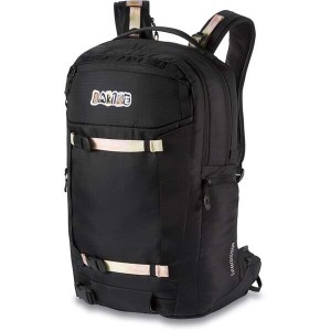 ダカイン レディース バックパック・リュックサック バッグ Dakine Team Mission Pro 25L Jill Perkins Backpack - Women's Black