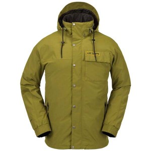 ボルコム メンズ ジャケット・ブルゾン アウター Volcom Longo GORE-TEX Jacket Moss