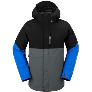 ボルコム メンズ ジャケット・ブルゾン アウター Volcom L GORE-TEX Jacket Electric Blue