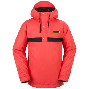 ボルコム メンズ ジャケット・ブルゾン アウター Volcom Longo Pullover Jacket Orange