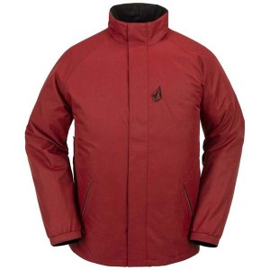 ボルコム メンズ ジャケット・ブルゾン アウター Volcom Ravraah Jacket Maroon