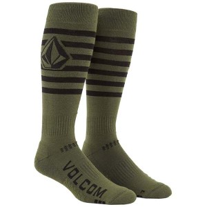 ボルコム メンズ 靴下 アンダーウェア Volcom Kootney Socks Military