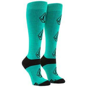 ボルコム レディース 靴下 アンダーウェア Volcom Sherwood Socks - Women's Vibrant Green