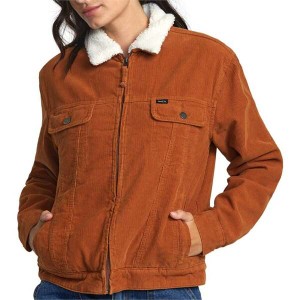 ルーカ レディース ジャケット・ブルゾン アウター RVCA Tapped Jacket - Women's Caramel