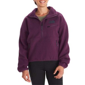 マーモット レディース シャツ トップス Marmot '94 E.C.O. Recycled Fleece - Women's Purple Fig