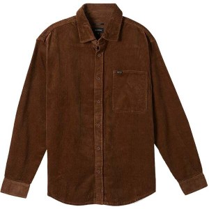 ブリクストン メンズ シャツ トップス Brixton Porter Overshirt Bison