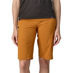 パタゴニア レディース ハーフパンツ・ショーツ ボトムス Patagonia Dirt Roamer Bike Shorts - Women's Golden Caramel