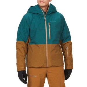 マーモット メンズ ジャケット・ブルゾン アウター Marmot Lightray GORE-TEX Jacket Dark Jungle/Hazel