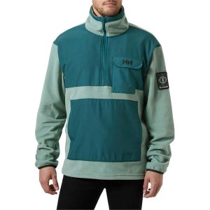 ヘリーハンセン メンズ パーカー・スウェット アウター Helly Hansen Play 1/2 Zip Fleece - Men's Dark Creek