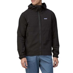 パタゴニア メンズ パーカー・スウェット アウター Patagonia R1 TechFace Hoodie - Men's Black