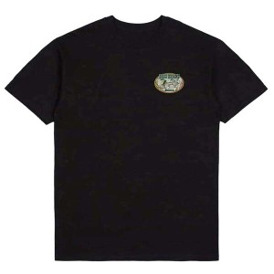 ブリクストン メンズ Tシャツ トップス Brixton Bass Brains Swim Short-Sleeve T-Shirt - Men's Black