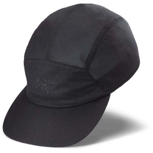 アークテリクス メンズ 帽子 アクセサリー Arc'teryx Norvan Regular Brim Hat Black