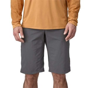 パタゴニア メンズ ハーフパンツ・ショーツ ボトムス Patagonia Landfarer Bike Shorts Forge Grey