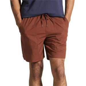 ブリクストン メンズ ハーフパンツ・ショーツ ボトムス Brixton Everyday Coolmax Shorts - Men's Sepia