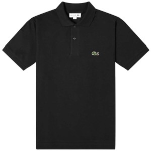 ラコステ メンズ ポロシャツ トップス Lacoste Classic L12.12 Polo Black