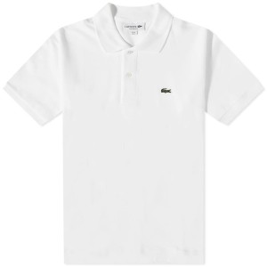 ラコステ メンズ ポロシャツ トップス Lacoste Classic L12.12 Polo White