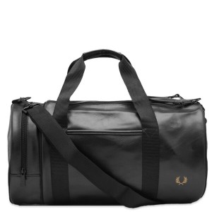 フレッドペリー メンズ ボストンバッグ バッグ Fred Perry Tonal Barrel Bag Black