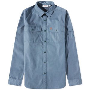 フェールラーベン メンズ シャツ トップス Fjallraven Singi Trekking Overshirt Dusk