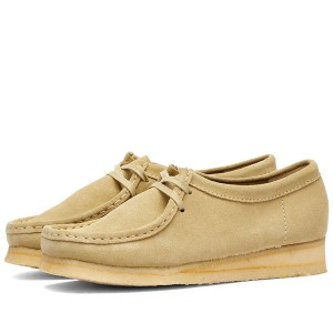 クラークス レディース スニーカー シューズ Clarks Originals Wallabee W Maple Suede