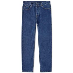 カーハート メンズ デニムパンツ ボトムス Carhartt WIP Newel Relaxed Tapered Jean Blue Stone Washed