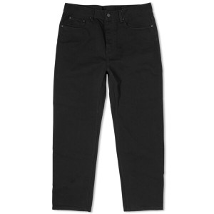 カーハート メンズ デニムパンツ ボトムス Carhartt WIP Newel Relaxed Tapered Jean Black One Wash