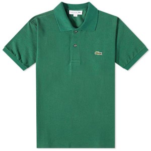 ラコステ メンズ シャツ トップス Lacoste Classic L12.12 Polo Green