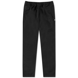 ステューシー メンズ カジュアルパンツ ボトムス Stussy Brushed Beach Pant Black