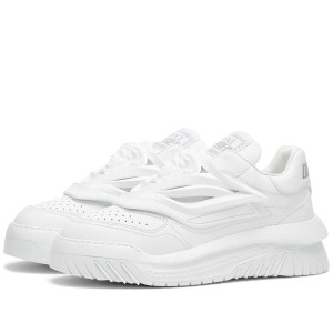 ヴェルサーチ メンズ スニーカー シューズ Versace Medusa Head Sneaker White