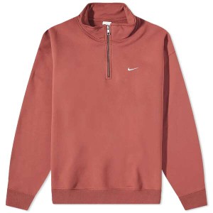 ナイキ メンズ パーカー・スウェット アウター Nike NRG Quarter-Zip Top Canyon Rust & White