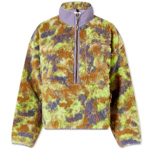 ノースフェイス レディース パーカー・スウェット アウター The North Face Extreme Pile Pullover Brown Camo Print