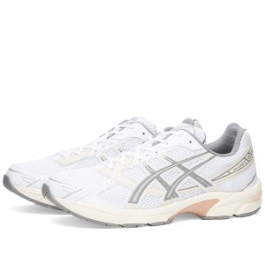 アシックス メンズ スニーカー シューズ Asics Gel-1130 White & Clay Grey