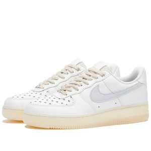 ナイキ メンズ スニーカー シューズ Nike Air Force 1 '07 W Summit White & Pure Platinum