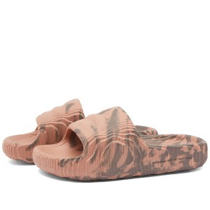 アディダス メンズ スニーカー シューズ Adidas Adilette 22 Clay Strata & Earth Strata