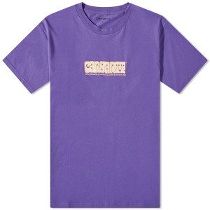 カーハート メンズ Tシャツ トップス Carhartt WIP Heat Script Tee Arrenga