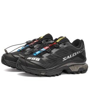 サロモン メンズ スニーカー シューズ Salomon XT-4 OG Black, Ebony & Silvmetal