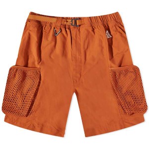 ナイキ メンズ ハーフパンツ・ショーツ ボトムス Nike ACG Snowgrass Cargo Short Dark Russet & Monarch