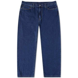 カーハート メンズ デニムパンツ ボトムス Carhartt WIP Landon Loose Tapered Jean Blue Stone Washed